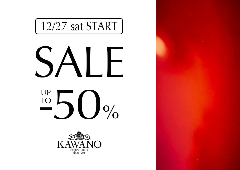 2025FW SALE 12/27(sat）START