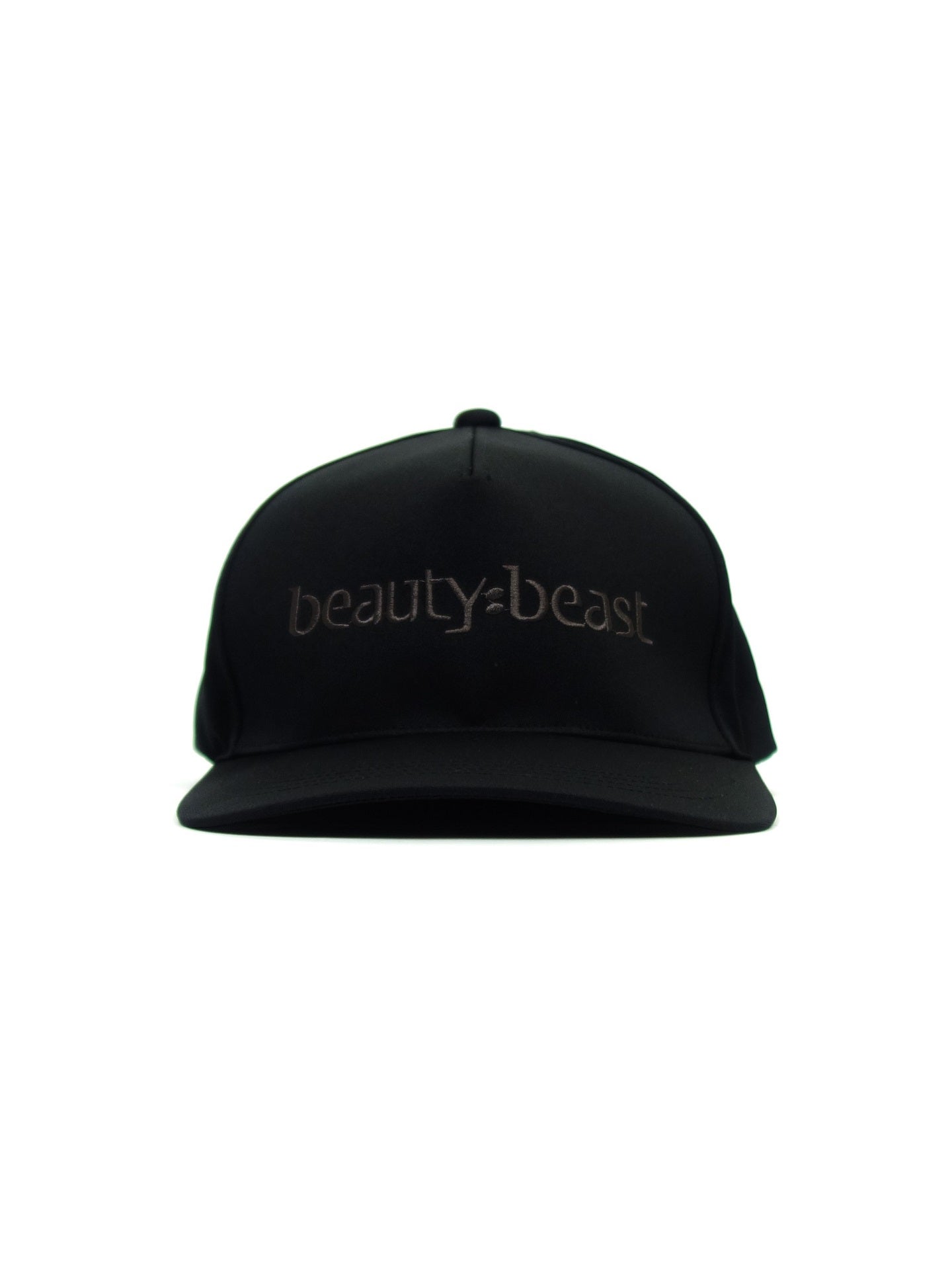 beauty:beast(ビューティービースト)　5 PANEL CAP ROGO EMBROIDERY(黒)　bb-02005-BK