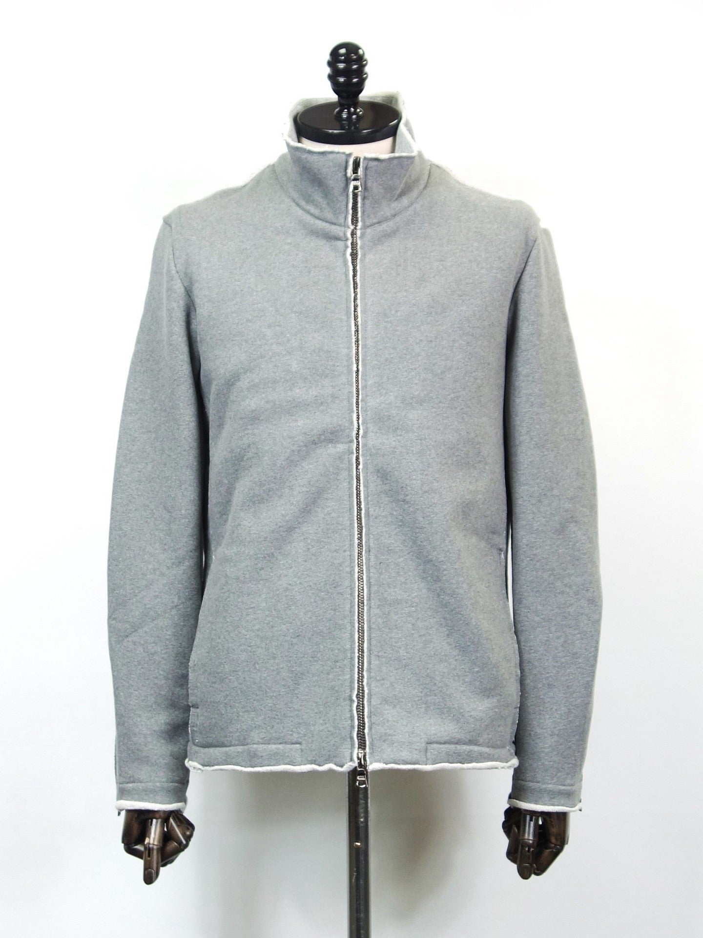 wjk (ダヴルジェイケイ)　ライダーススタイルスウェット(GRAY)　2058hj17e-GRY