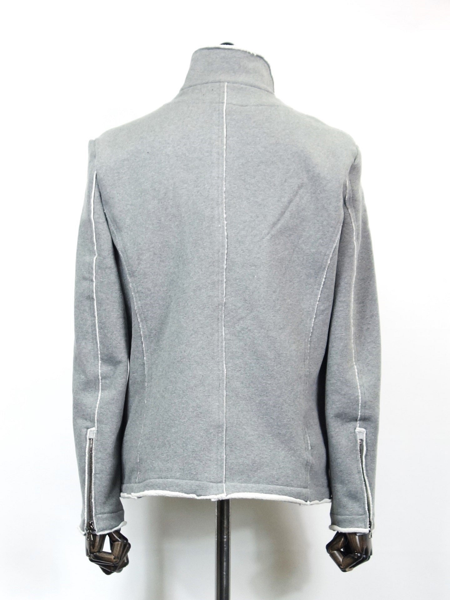 wjk (ダヴルジェイケイ)　ライダーススタイルスウェット(GRAY)　2058hj17e-GRY