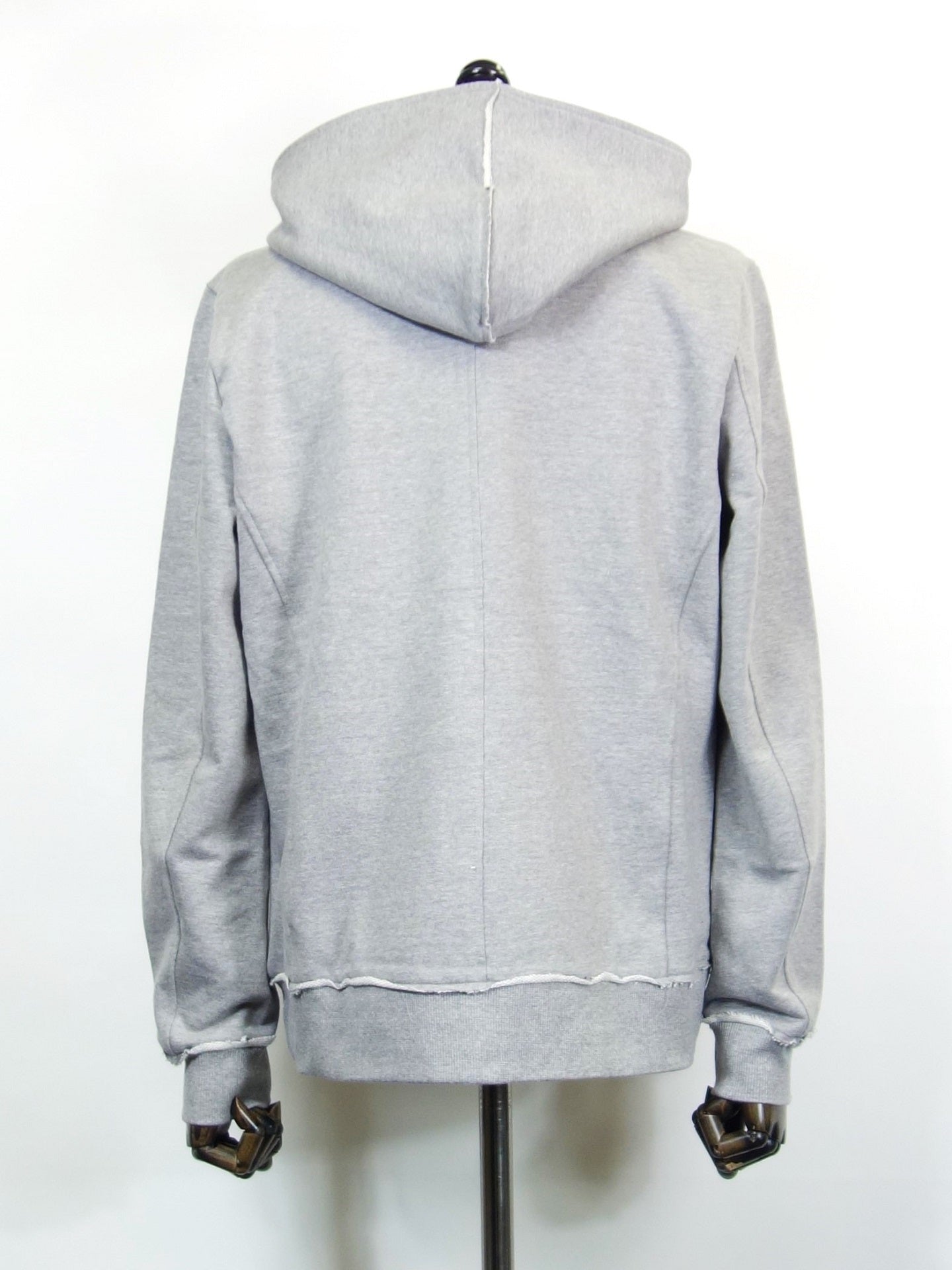 wjk　ジップアップパーカー　パーカー　グレー wjk ベーシックジップアップパーカー 2060cj61e-GRY – KAWANO