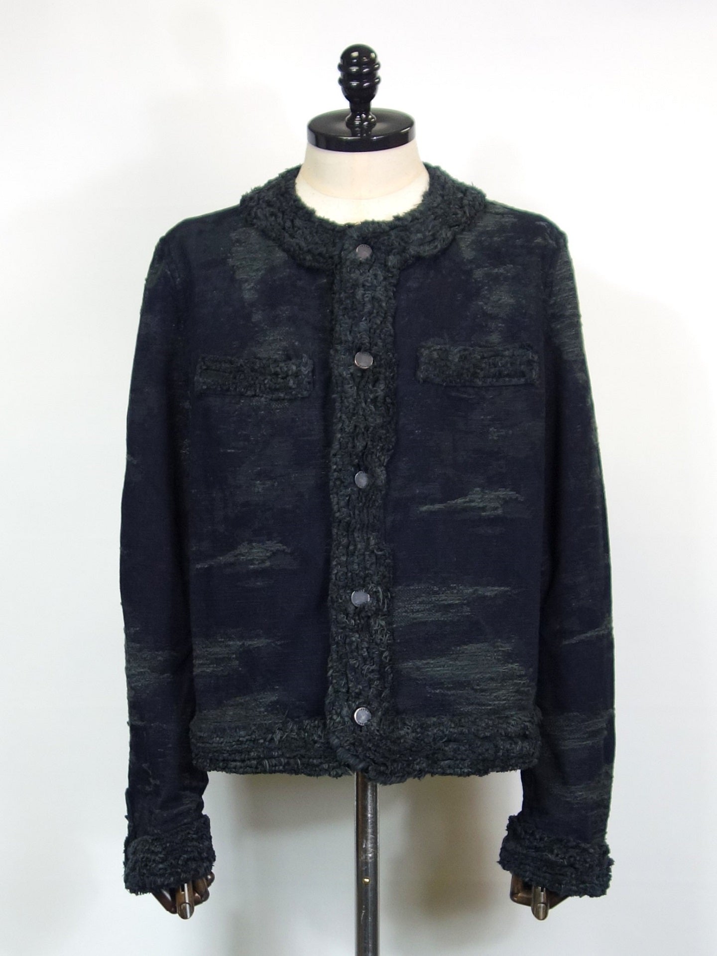 TAAKK　ショートデニムジャケット　TA25SS-BL014-D.NAVY