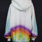 SEVESKIG　Rainbow Spray Pullover Hoodie　SW-SV-NGS-1001