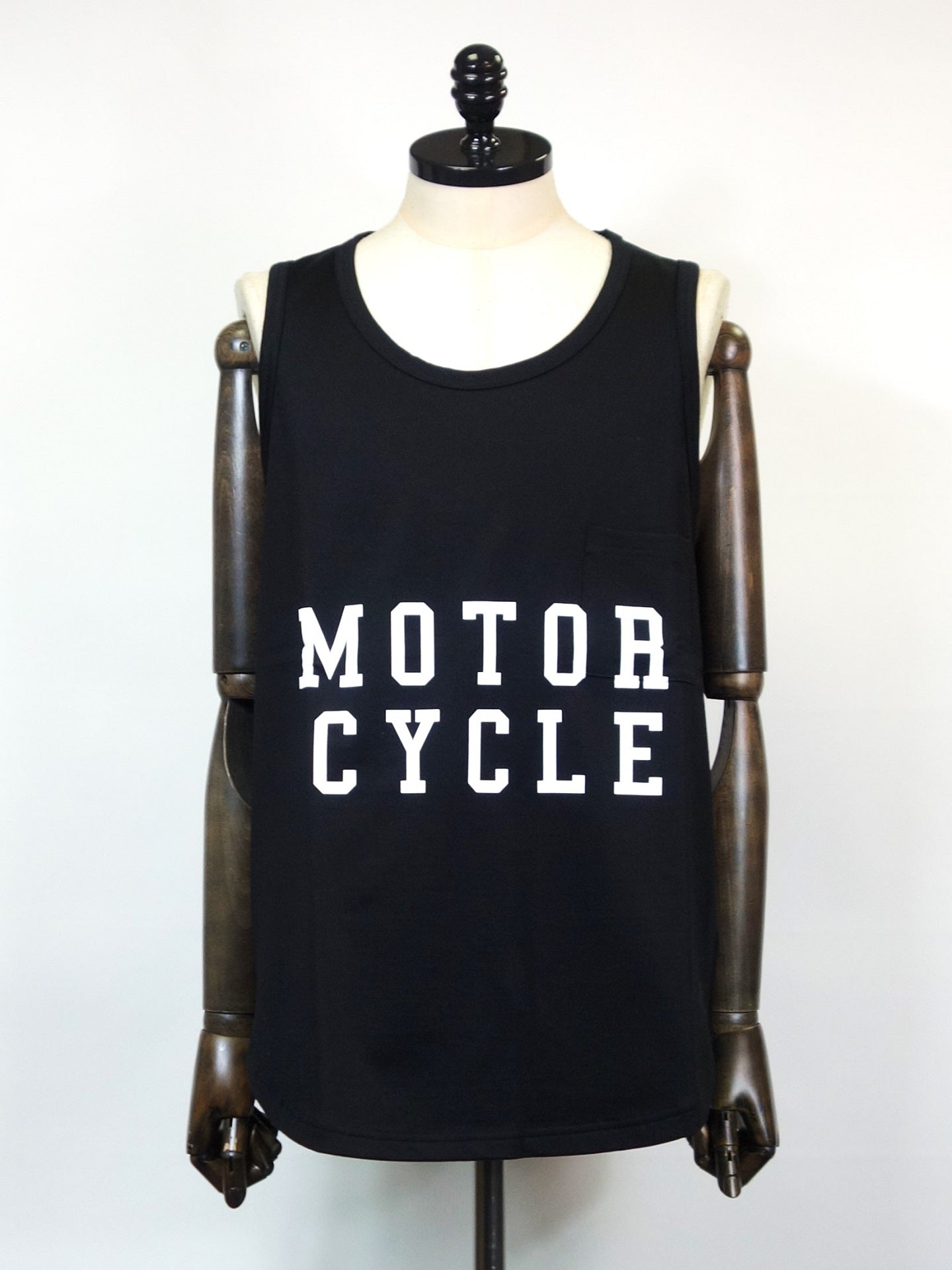 SEVESKIG　Motorcycle Motard Tank Top　CT-SV-NGS-1011-BK