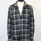 wjk　2hook check shirt　4481ch88f-BK