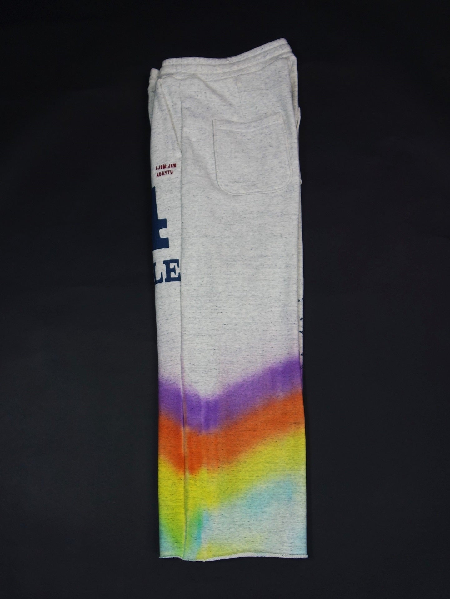 SEVESKIG　Wide Sweat Pants ver.Rainbow　PT-SV-NGS-1011