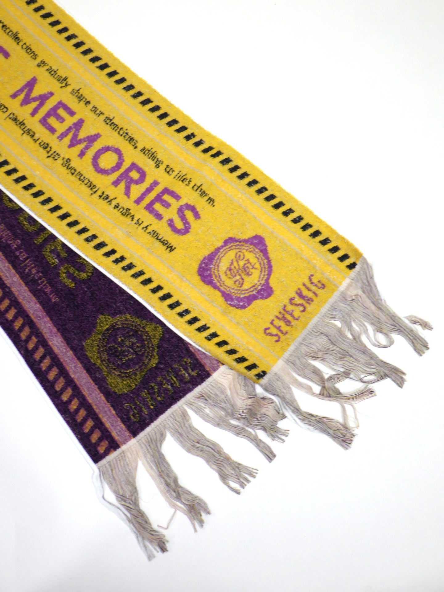 SEVESKIG　MEMORIES “KEEP OUT” Muffler Towel　AC-SV-NRS-1005-YEL