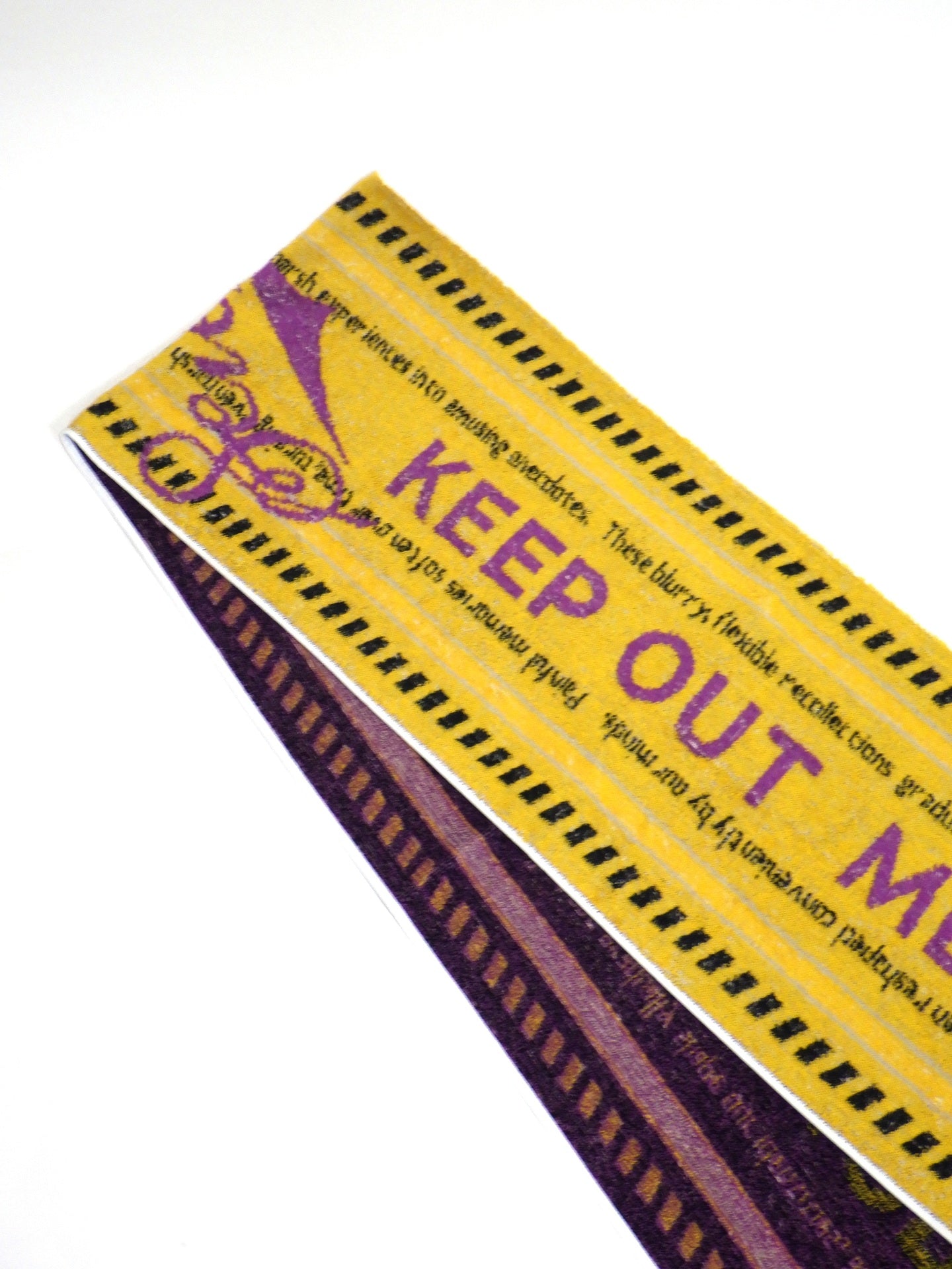SEVESKIG　MEMORIES “KEEP OUT” Muffler Towel　AC-SV-NRS-1005-YEL