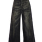 TAAKK　DENIM WIDE PANTS　TA26AW-PT028-GRY