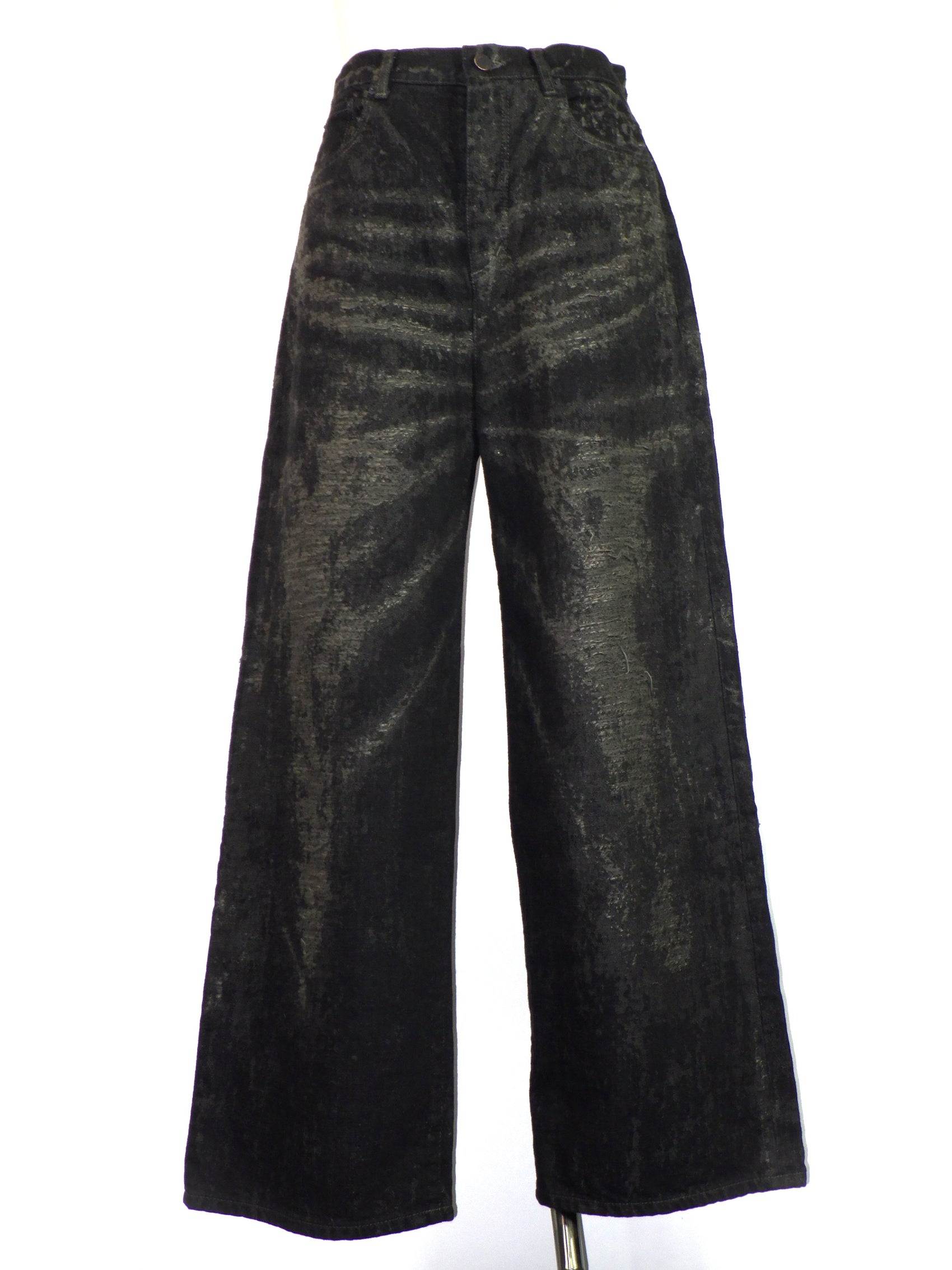 TAAKK　DENIM WIDE PANTS　TA26AW-PT028-GRY