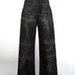 TAAKK　DENIM WIDE PANTS　TA26AW-PT028-GRY