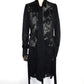 kiryuyrik　Shadow Butterly Opal Stoal Flare Shirt　KV-22SSHB21-903-BK