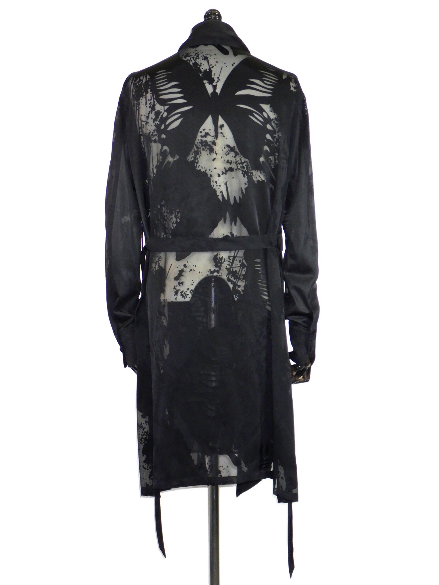 kiryuyrik Shadow Butterly Opal Stoal Flare Shirt KV-22SSHB21-903