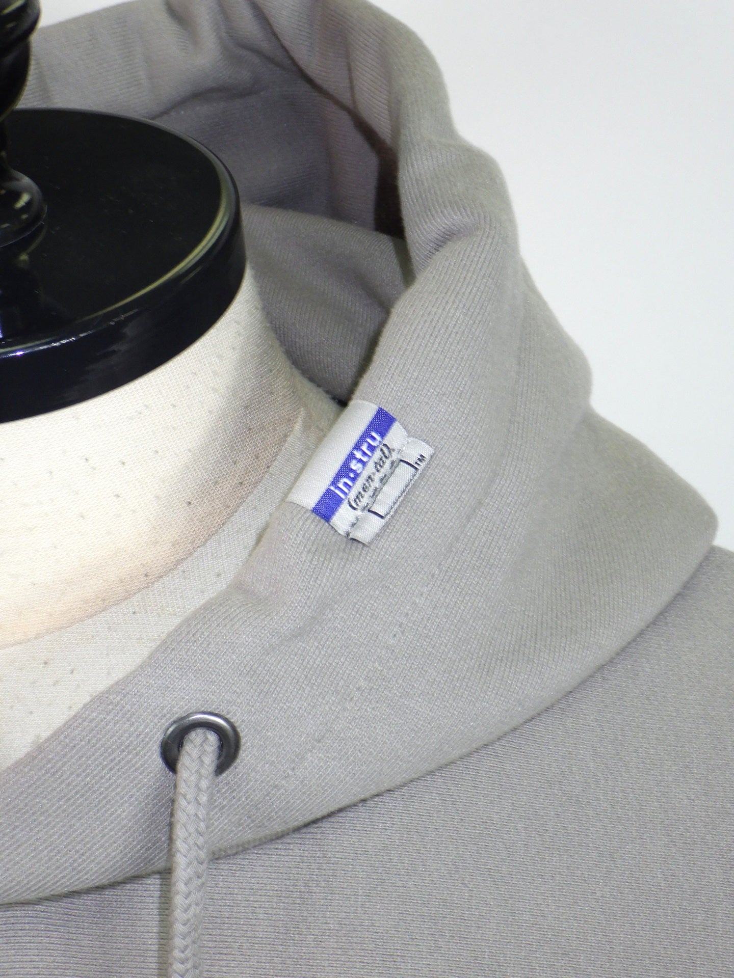 in・stru(men-tal).　HEAVY WEIGHT FRENCH TERRY HOODIE　I17HD532-LT.GY