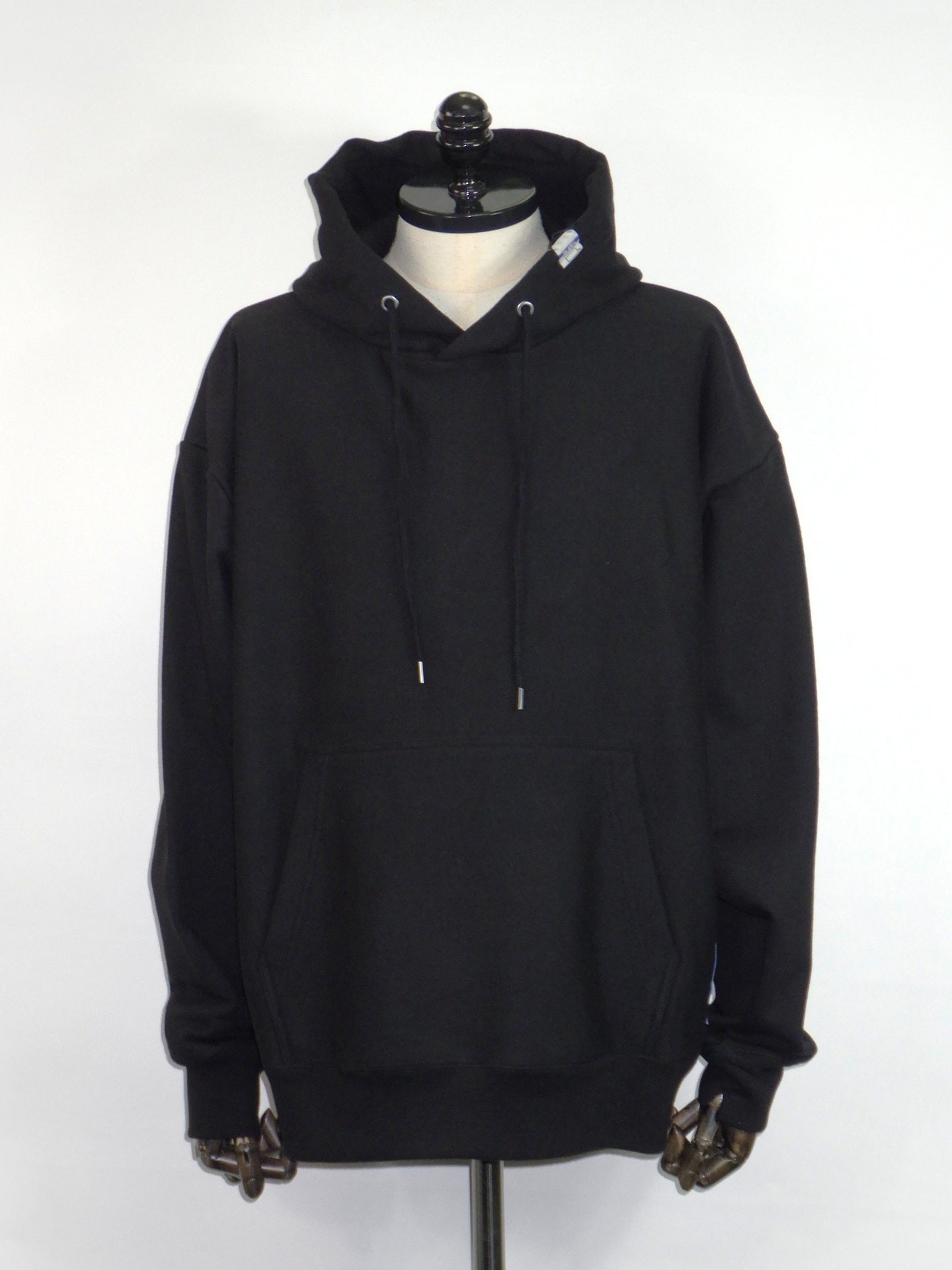 in・stru(men-tal).　HEAVY WEIGHT FRENCH TERRY HOODIE　I17HD532-BK