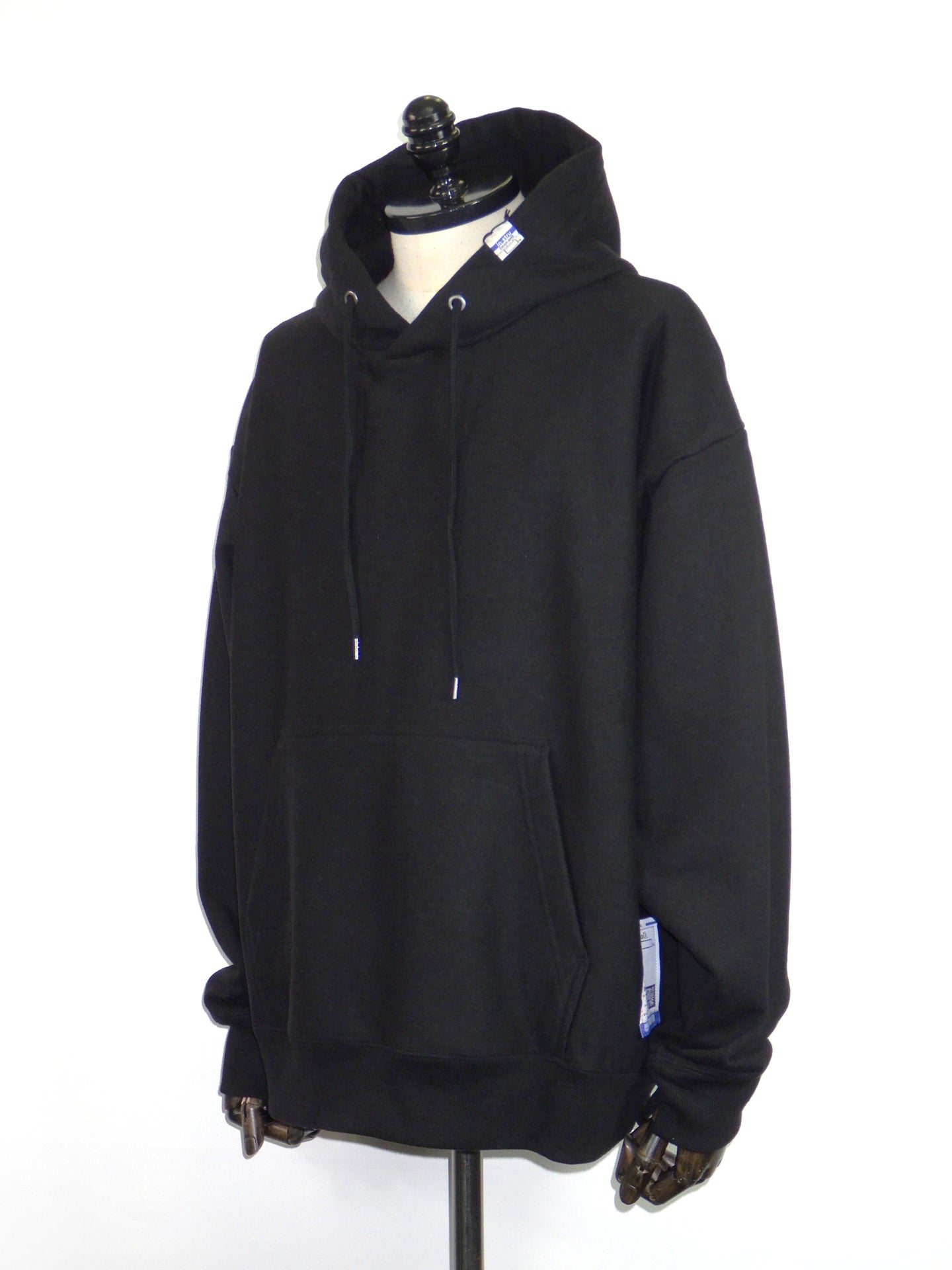 in・stru(men-tal).　HEAVY WEIGHT FRENCH TERRY HOODIE　I17HD532-BK