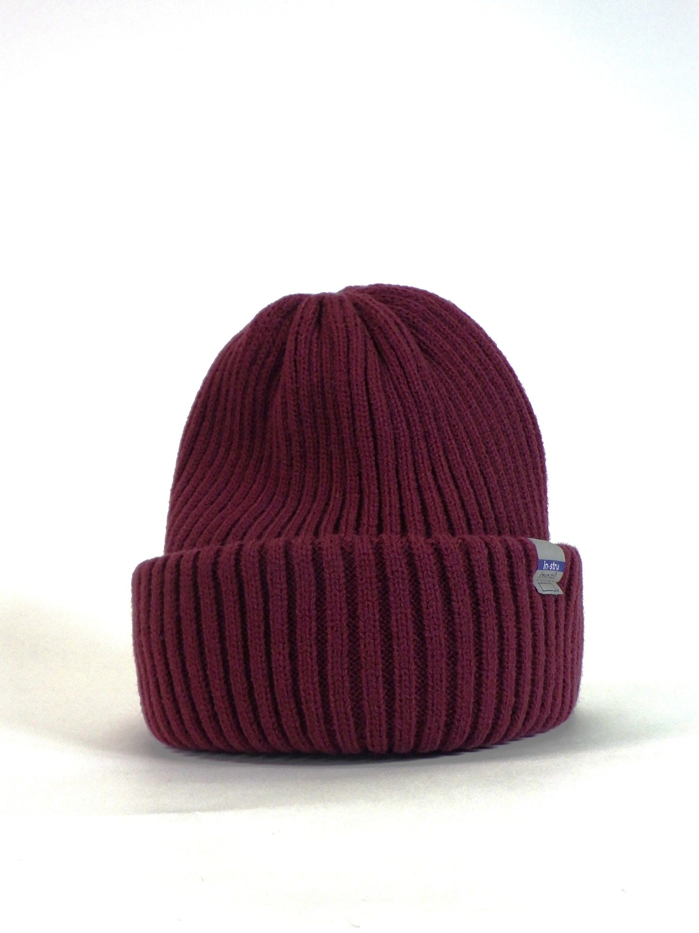 in・stru(men-tal).　AC KNIT BEANIE　I17HW713-WINE