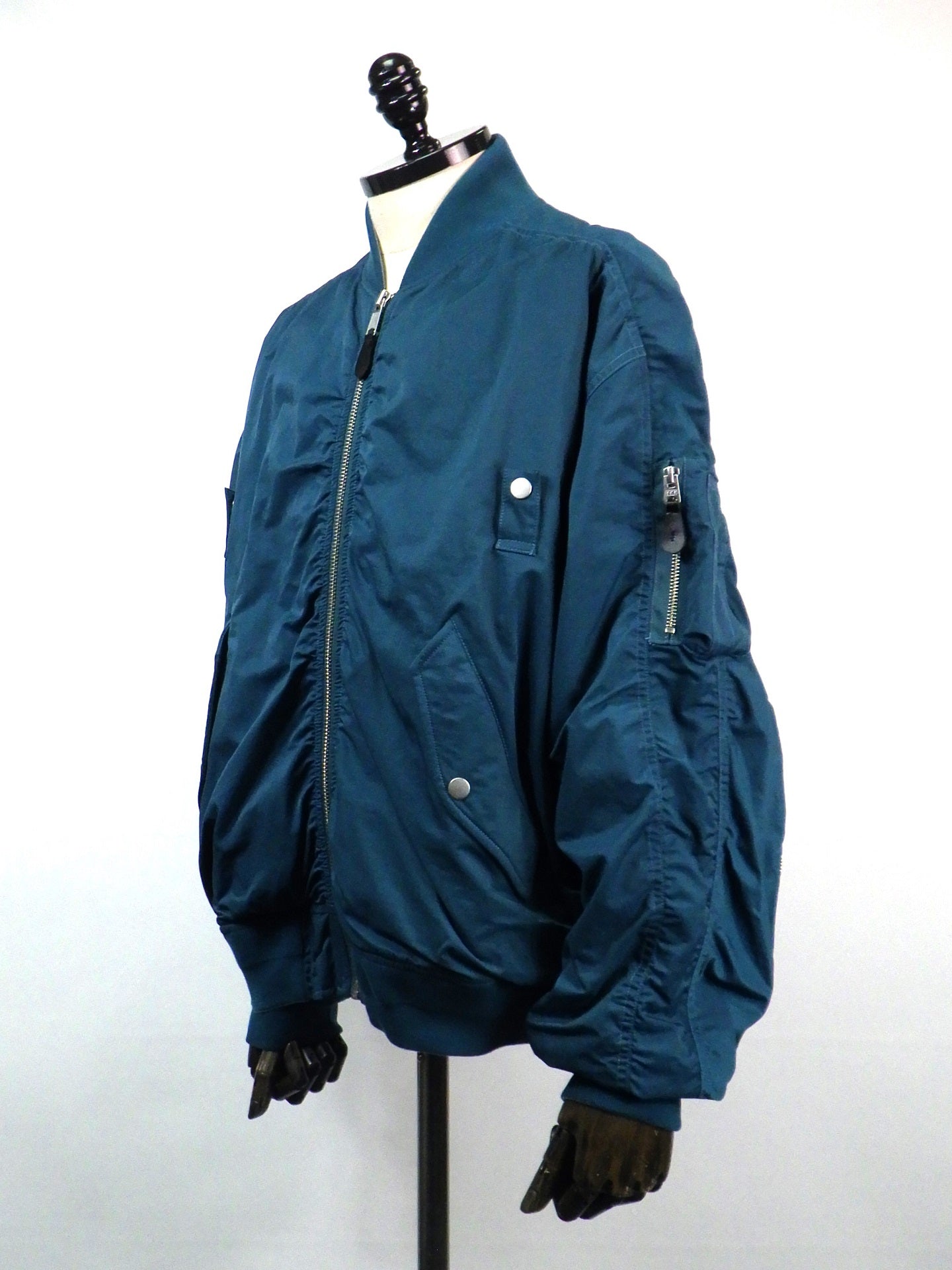 WIZZARD　ボンバーブルゾン　W25SS-BL010-BL