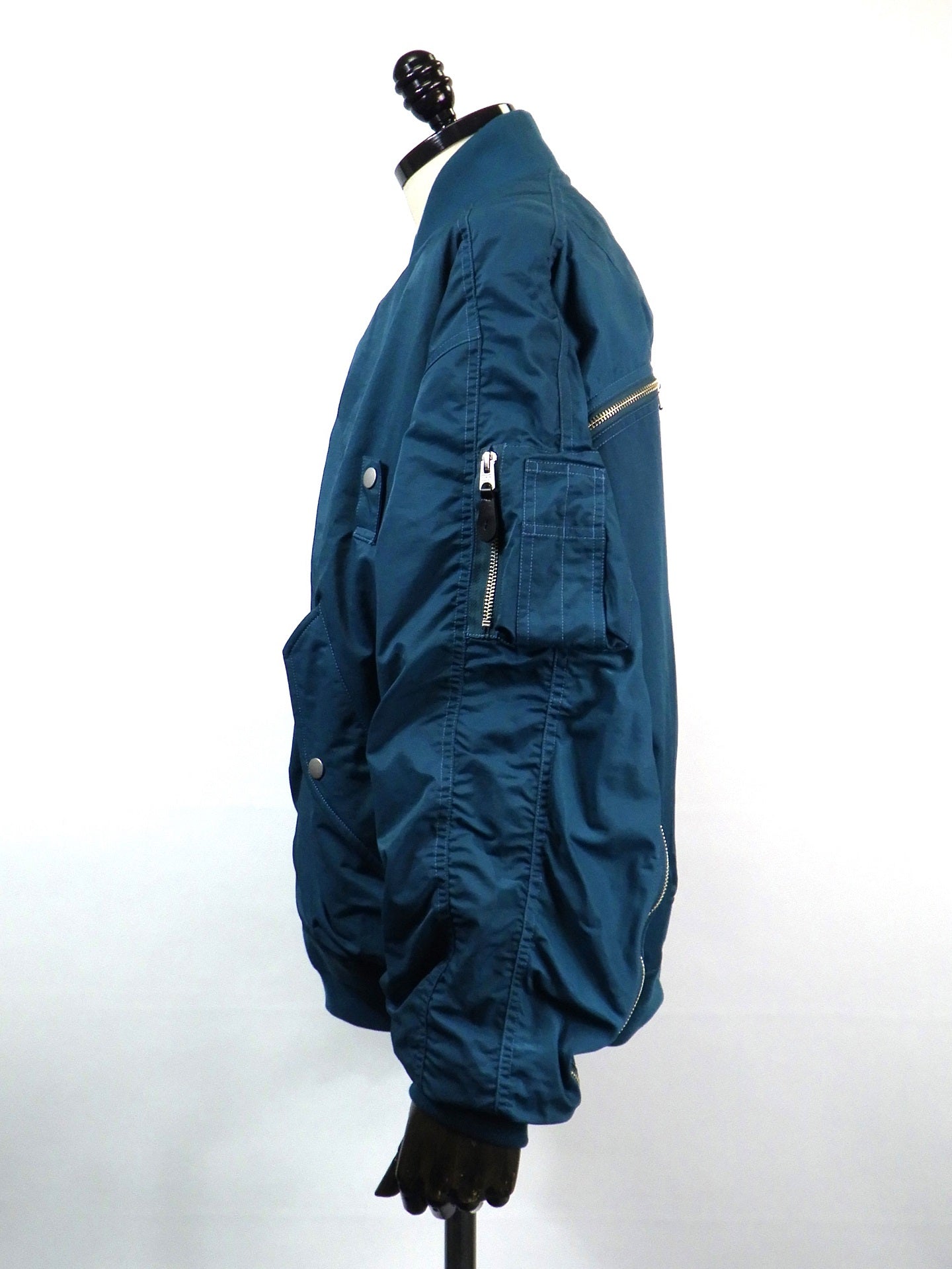 WIZZARD　ボンバーブルゾン　W25SS-BL010-BL