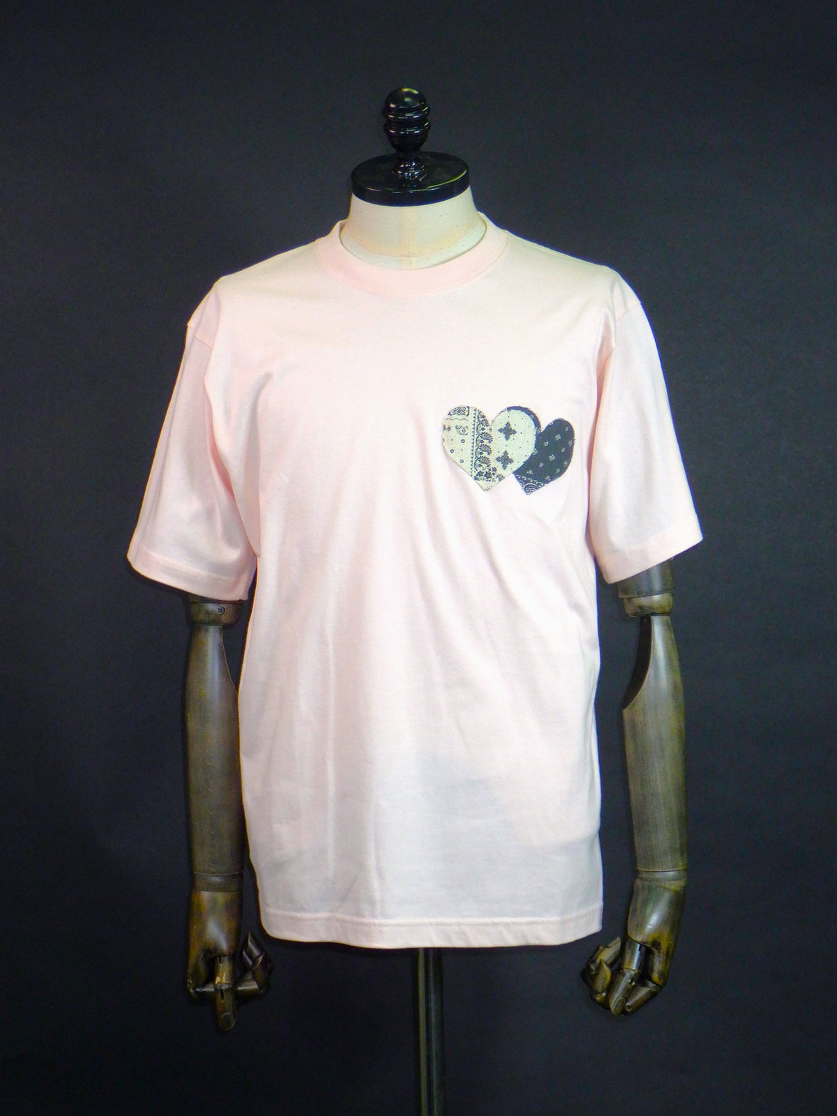 wjk　bandana panel heart T　7402cj51i-PK