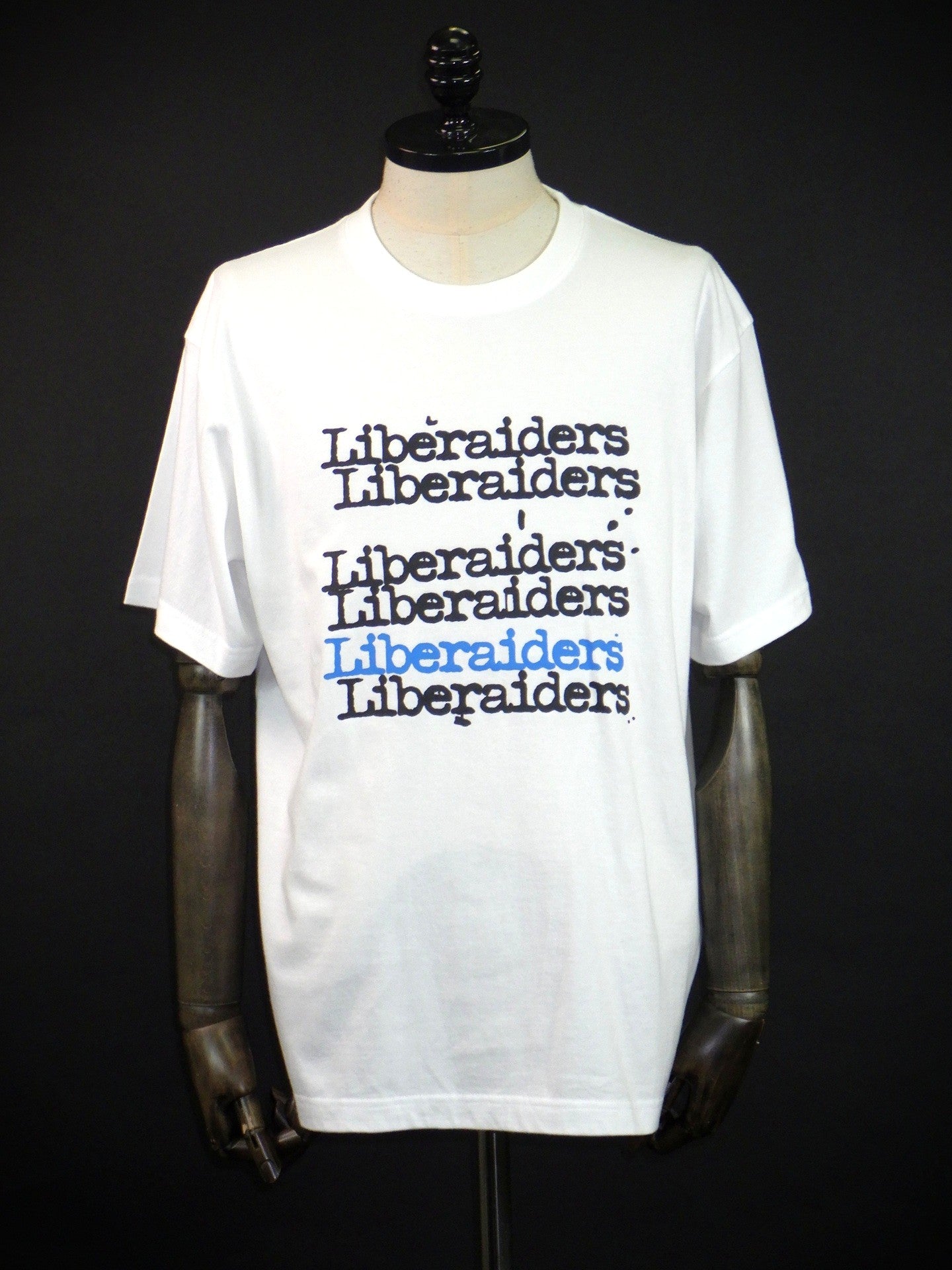 Liberaiders　GLITCH TEE　736142601-WH