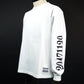 beauty:beast　20471120 COLLABORATION LONGSLEEVE TEE　bb20-33100-WH×BK