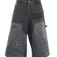 Liberaiders　HANDWRITING CANVAS WORK SHORTS　738022601