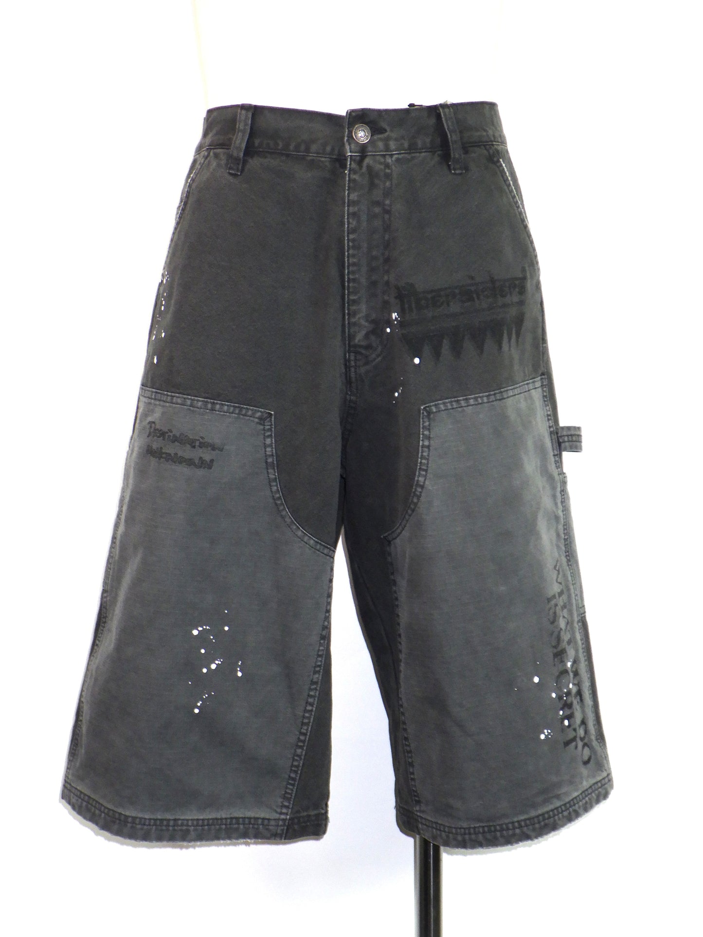 Liberaiders　HANDWRITING CANVAS WORK SHORTS　738022601