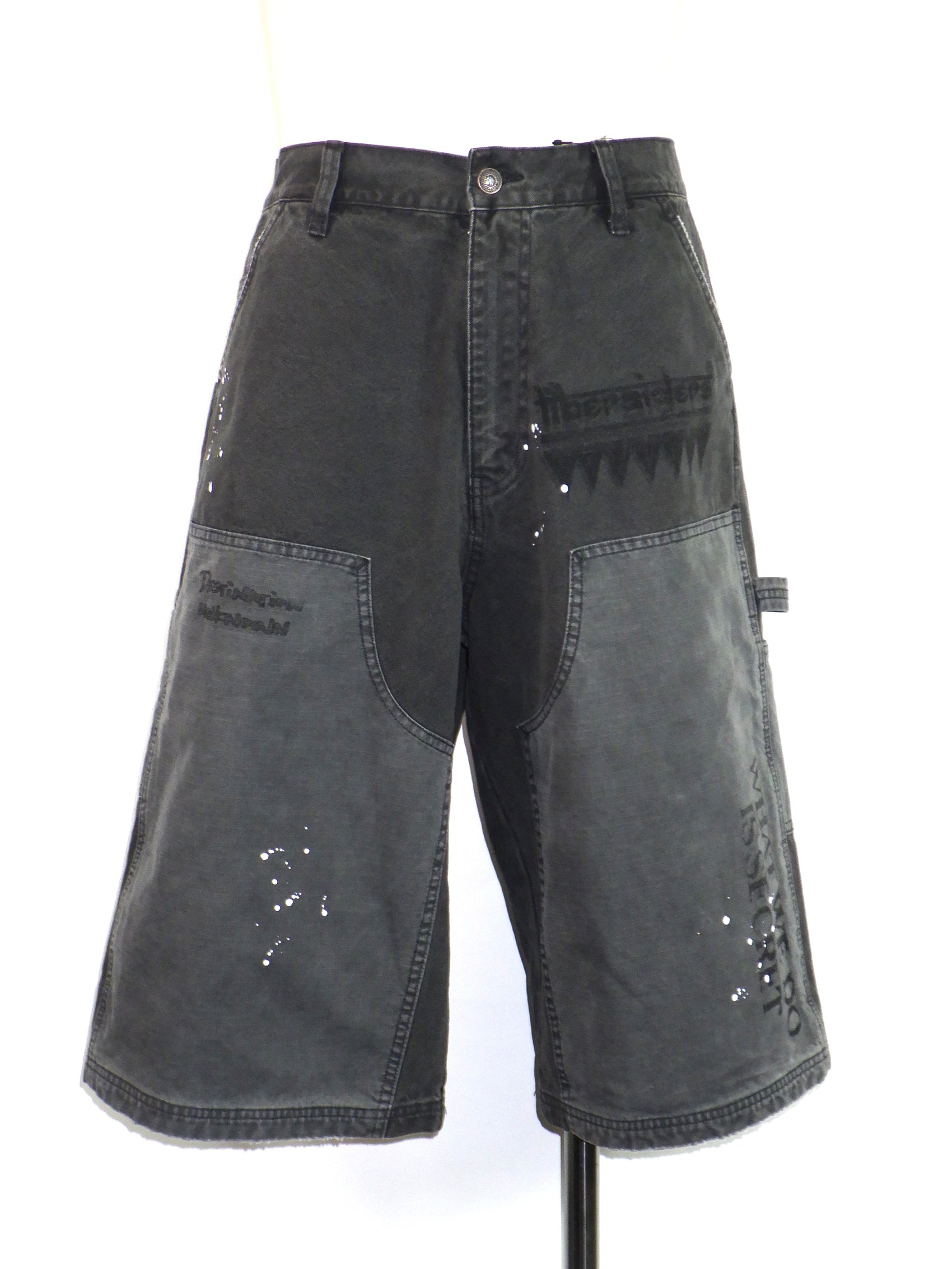 Liberaiders　HANDWRITING CANVAS WORK SHORTS　738022601