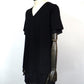 kiryuyrik　スリットヘムレイヤードTシャツ　KT-HT12-055-BK+BK