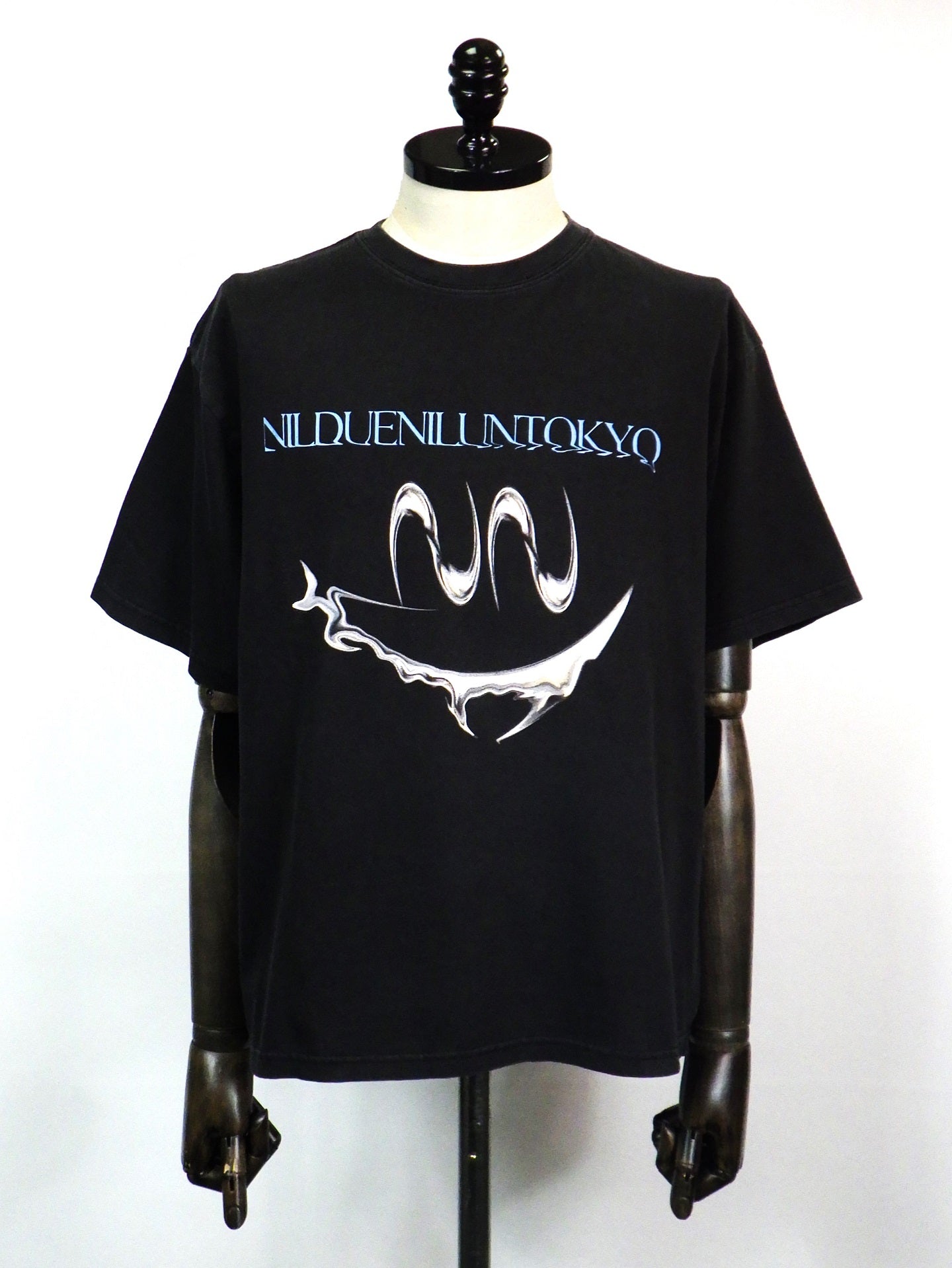 NIL DUE / NIL UN TOKYO　フェイデッドアシッドスマイルTシャツ　NL-000104