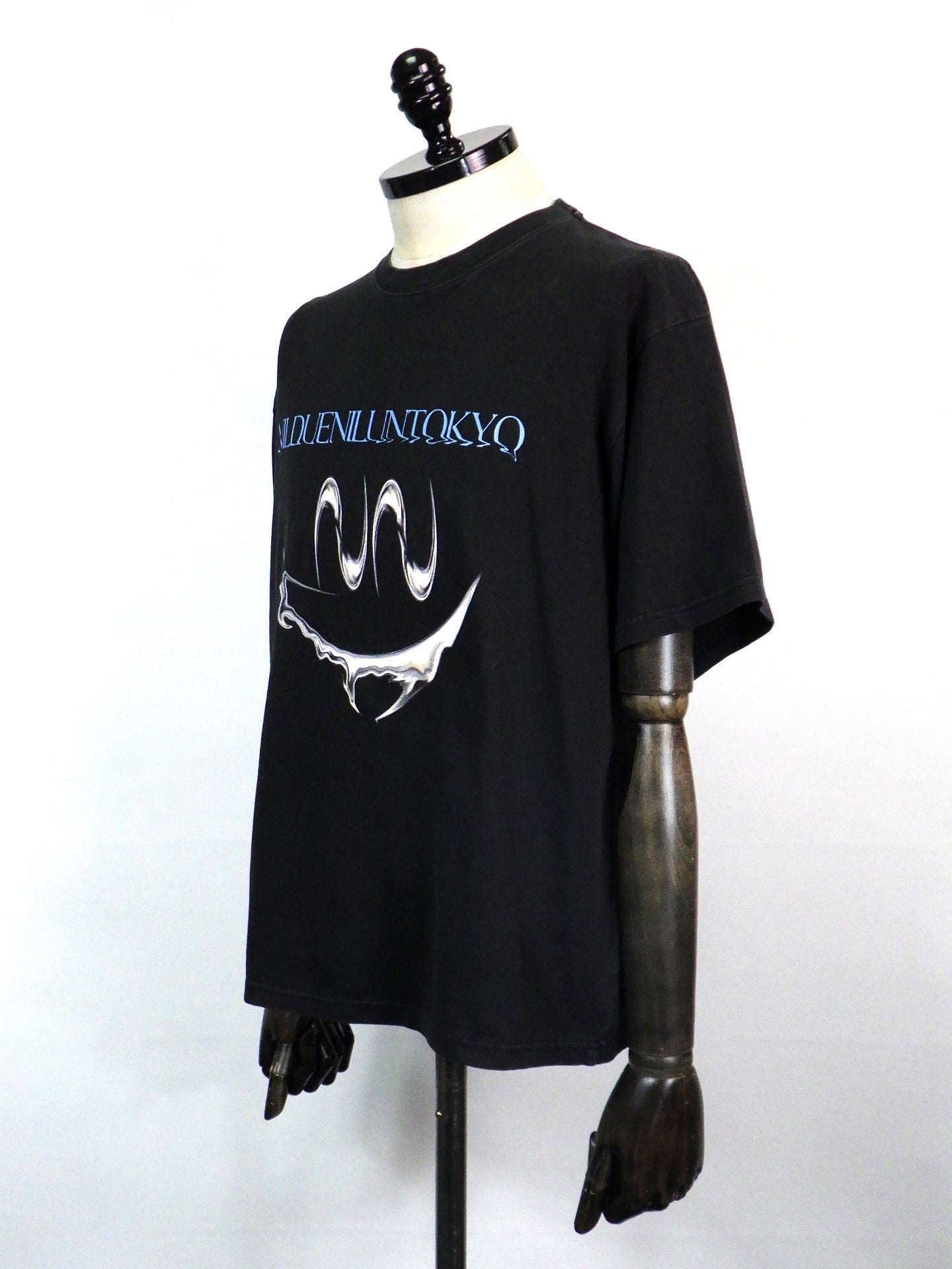 NIL DUE / NIL UN TOKYO　フェイデッドアシッドスマイルTシャツ　NL-000104