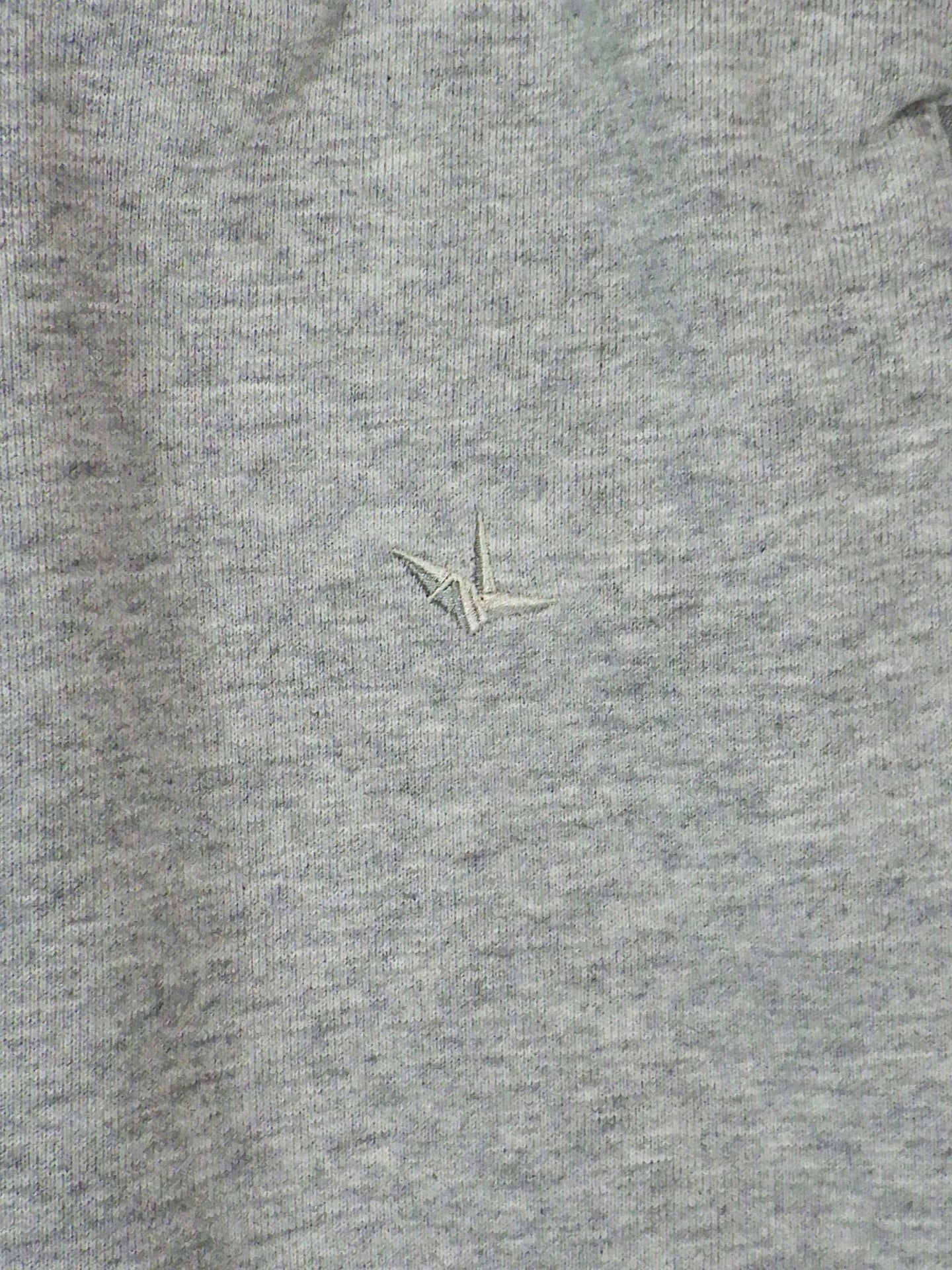 1PIU1UGUALE3 RELAX　リブ刺繍ショーツ　USB-25006-GRY