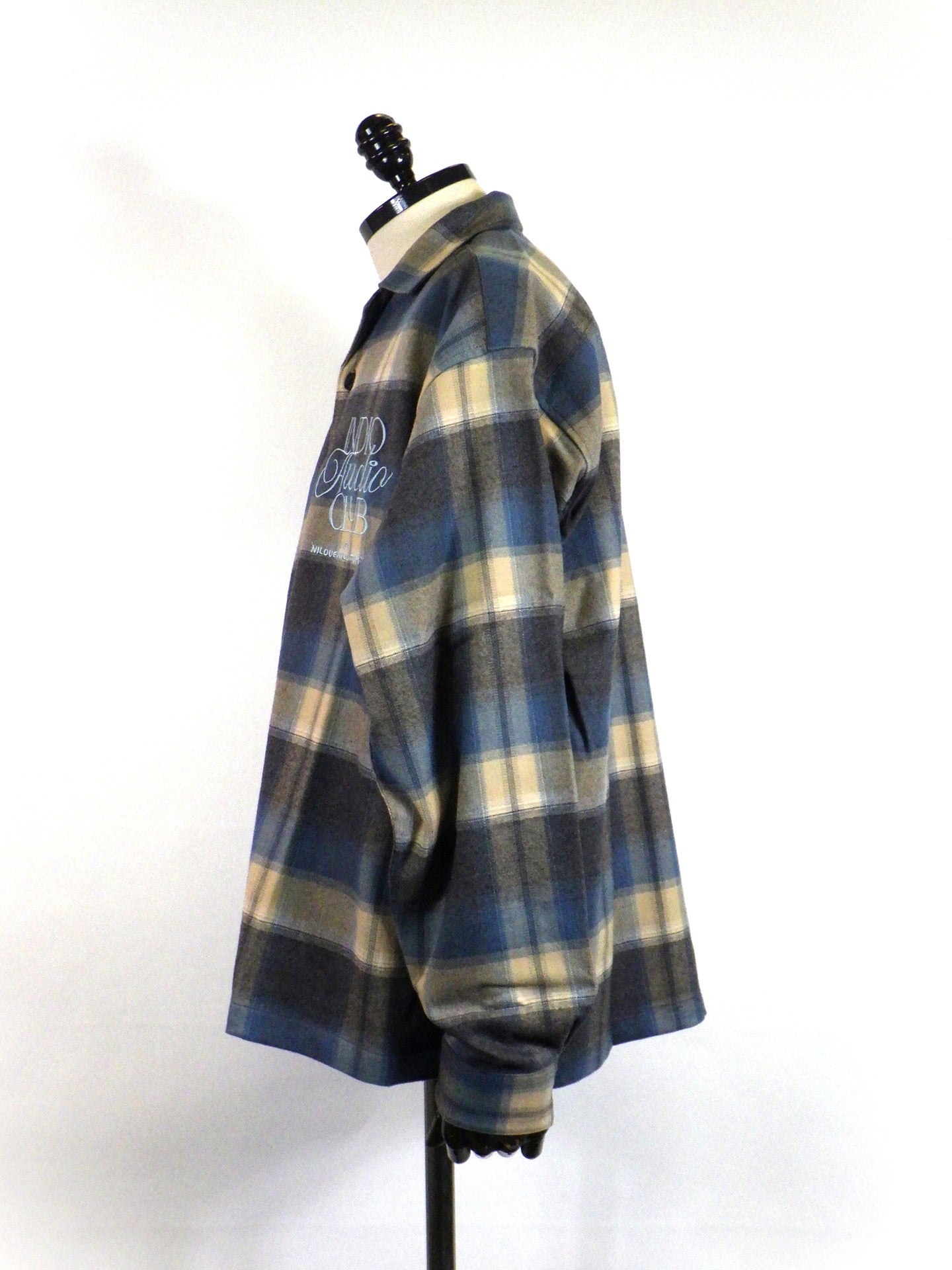 NIL DUE/NIL UN TOKYO EMBROIDERY CHECK SHIRT NL_00123 – KAWANO