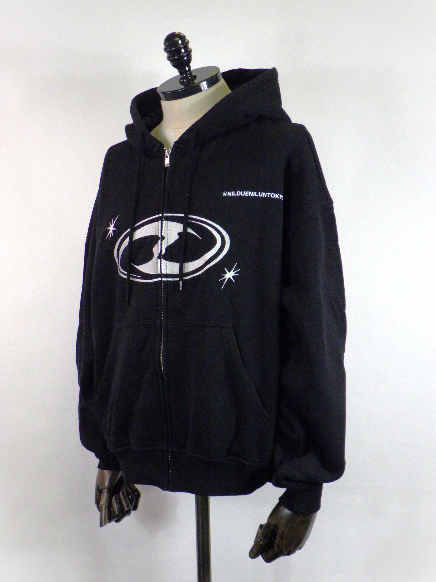NIL DUE/NIL UN TOKYO　FADE WASH ZIP HOODIE　NL_00124