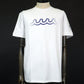 muta MARINE　HALFTONE WAVE Tシャツ　MMKW-434609-WH