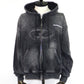 NIL DUE/NIL UN TOKYO　FADE WASH ZIP HOODIE　NL_00125