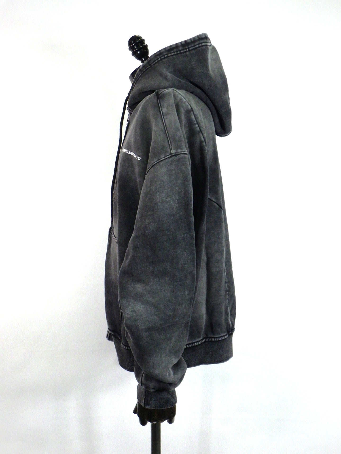 NIL DUE/NIL UN TOKYO　FADE WASH ZIP HOODIE　NL_00125