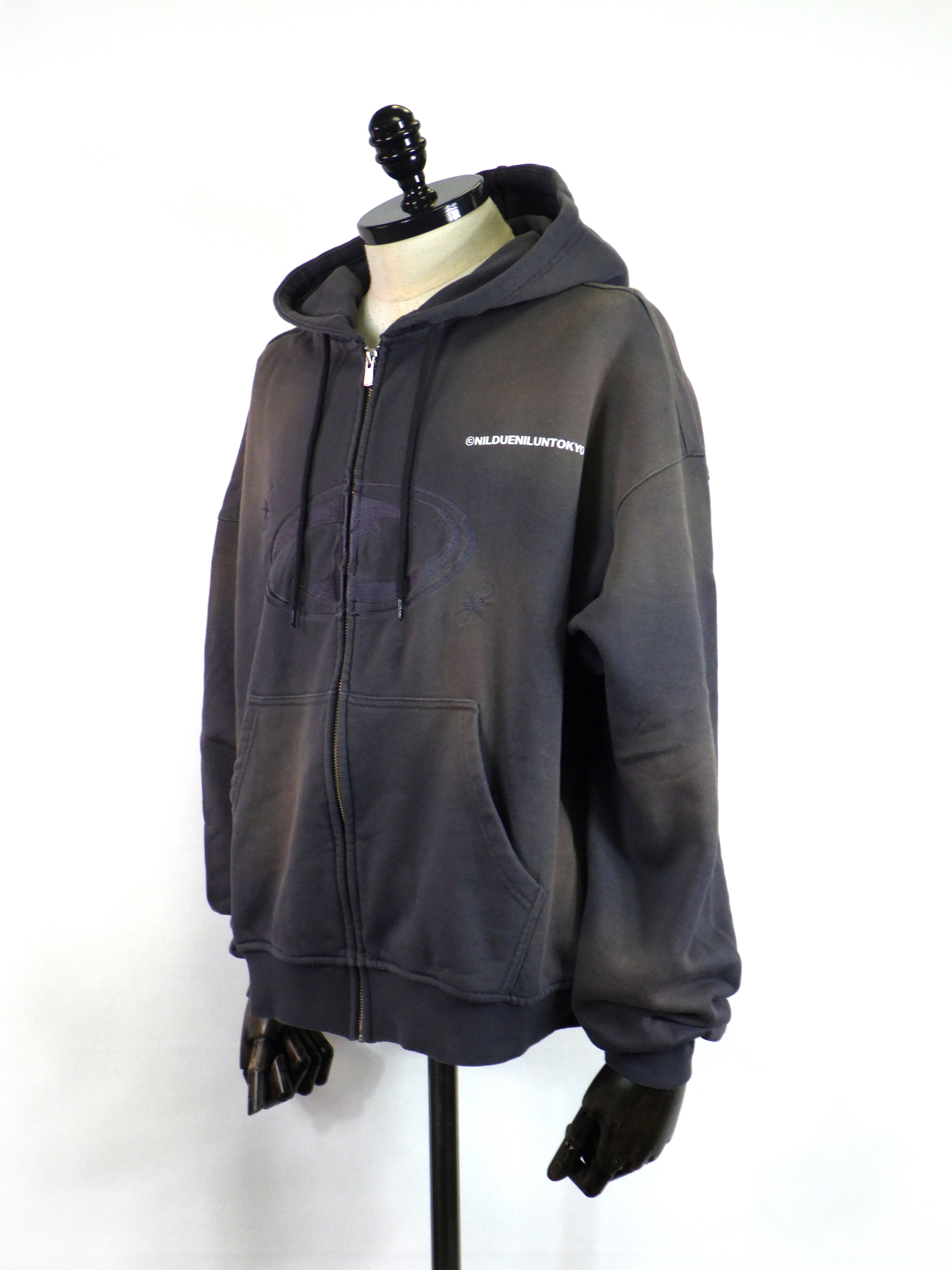 NIL DUE/NIL UN TOKYO FADE WASH ZIP HOODIE NL_00126 – KAWANO