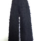 TAAKK　SHAGGY DENIM PANTS　TA26AW-PT038-BK