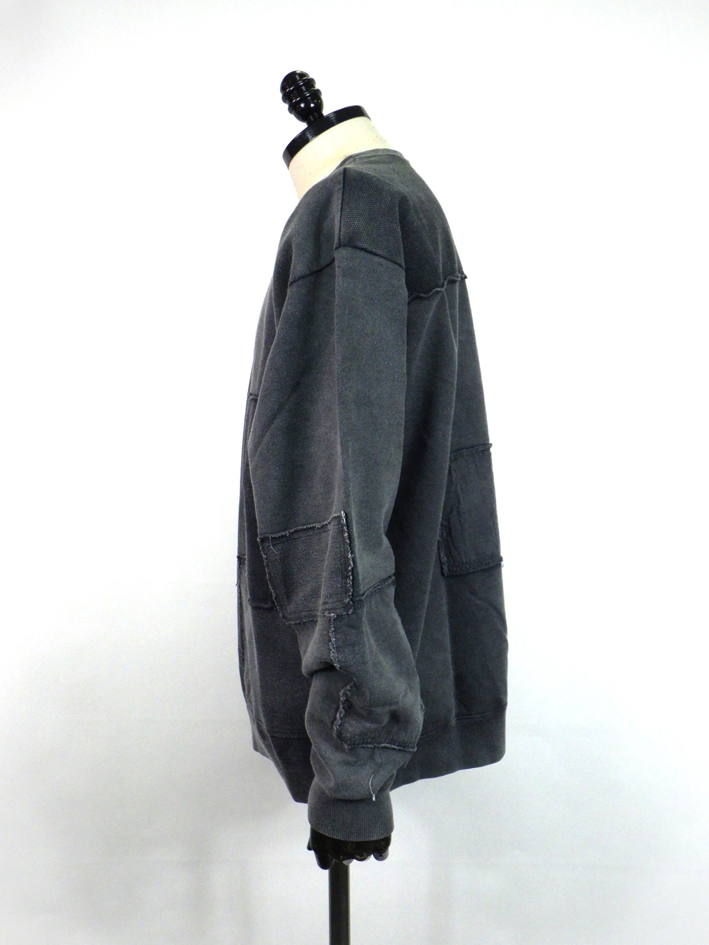 roarguns　PATCHWORK SWEAT CRY　26FGT-10A-BK