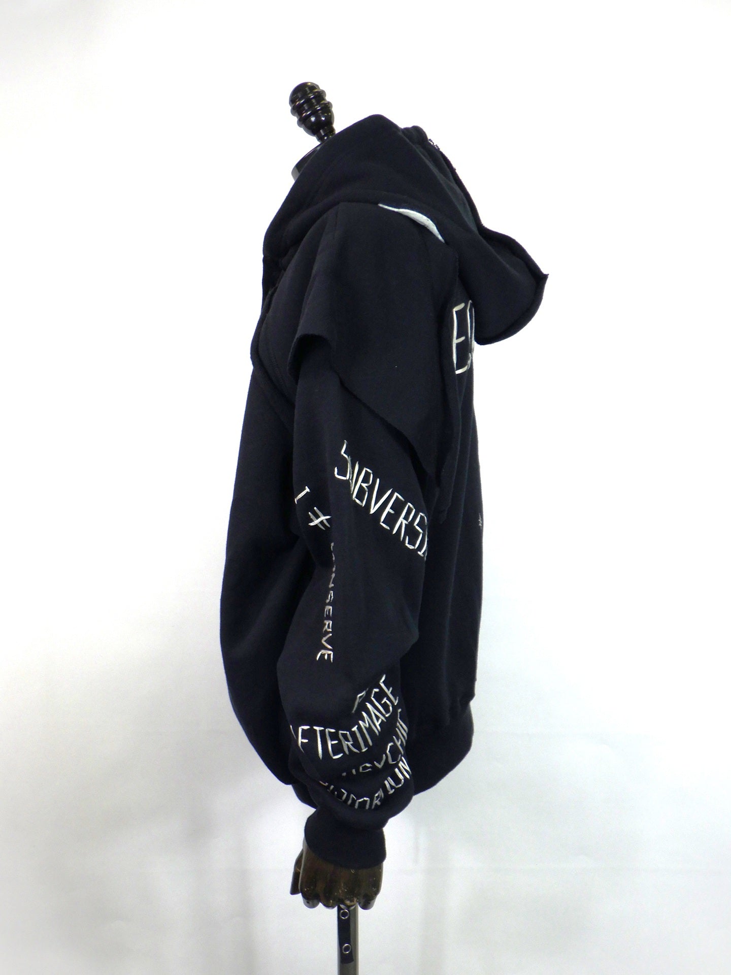 SEVESKIG　I Normie Zip Hoodie　SW-SV-NRA-1001-BK