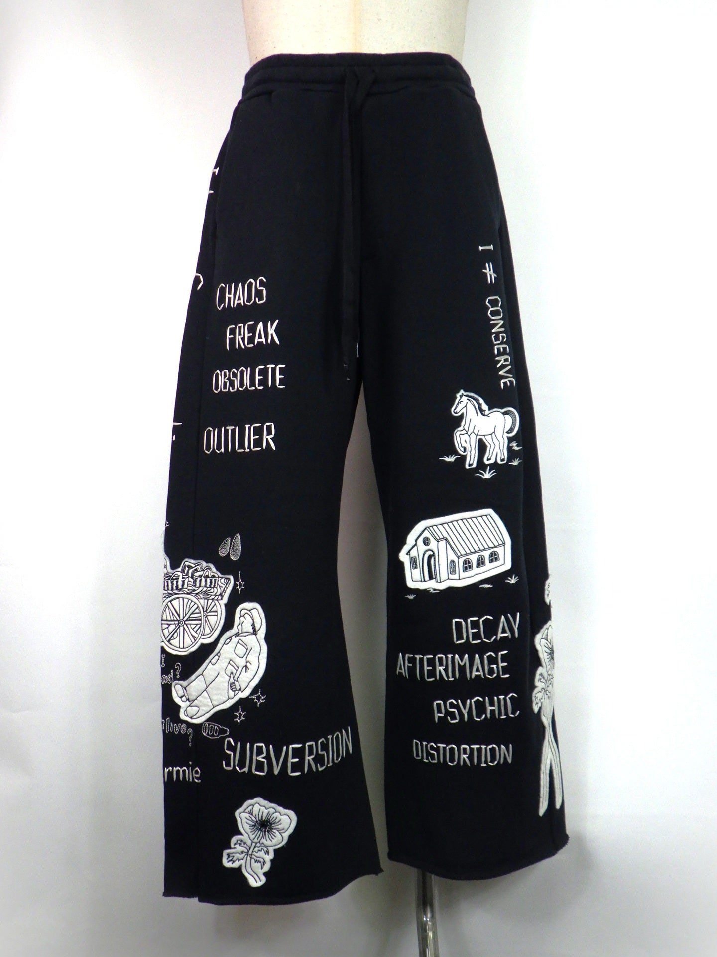 SEVESKIG　I Normie Sweat Pants　PT-SV-NRA-1001-BK