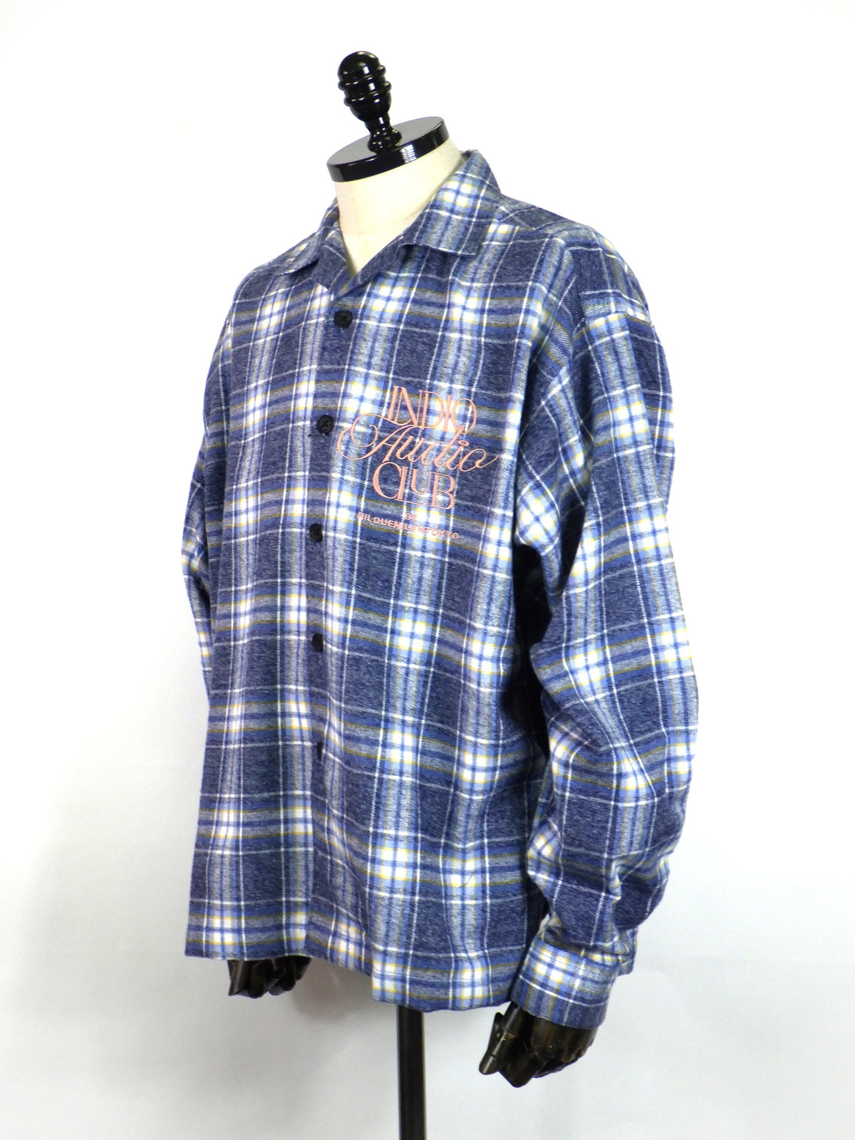 NIL DUE/NIL UN TOKYO　EMBROIDERY CHECK SHIRT　NL_00122