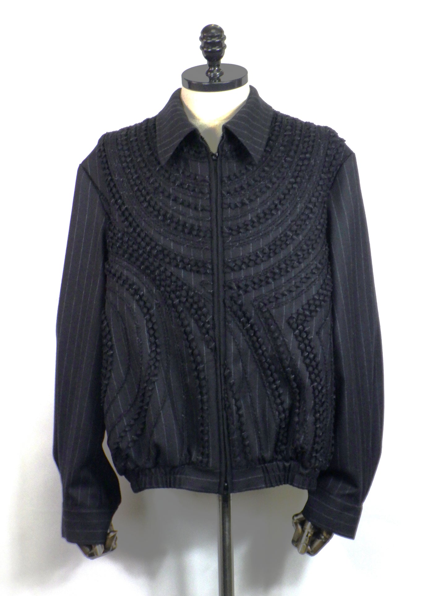 TAAKK　ZIP-UP BLOUZON　TA26AW-BL049-BK
