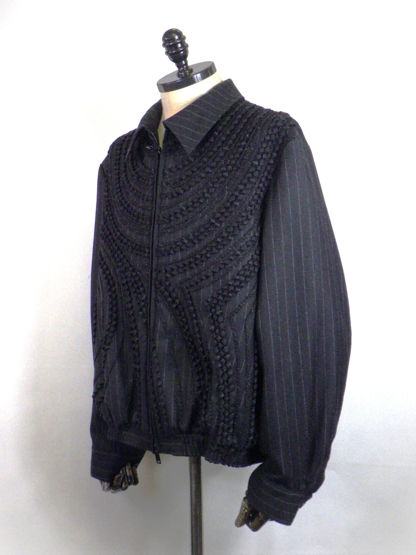 TAAKK　ZIP-UP BLOUZON　TA26AW-BL049-BK