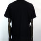 1PIU1UGUALE3 RELAX　パッチデザインロゴ半袖Tシャツ　UST-25064-BK