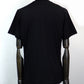 1PIU1UGUALE3 RELAX　パイピング半袖Tシャツ　UST-25018-BK×BK