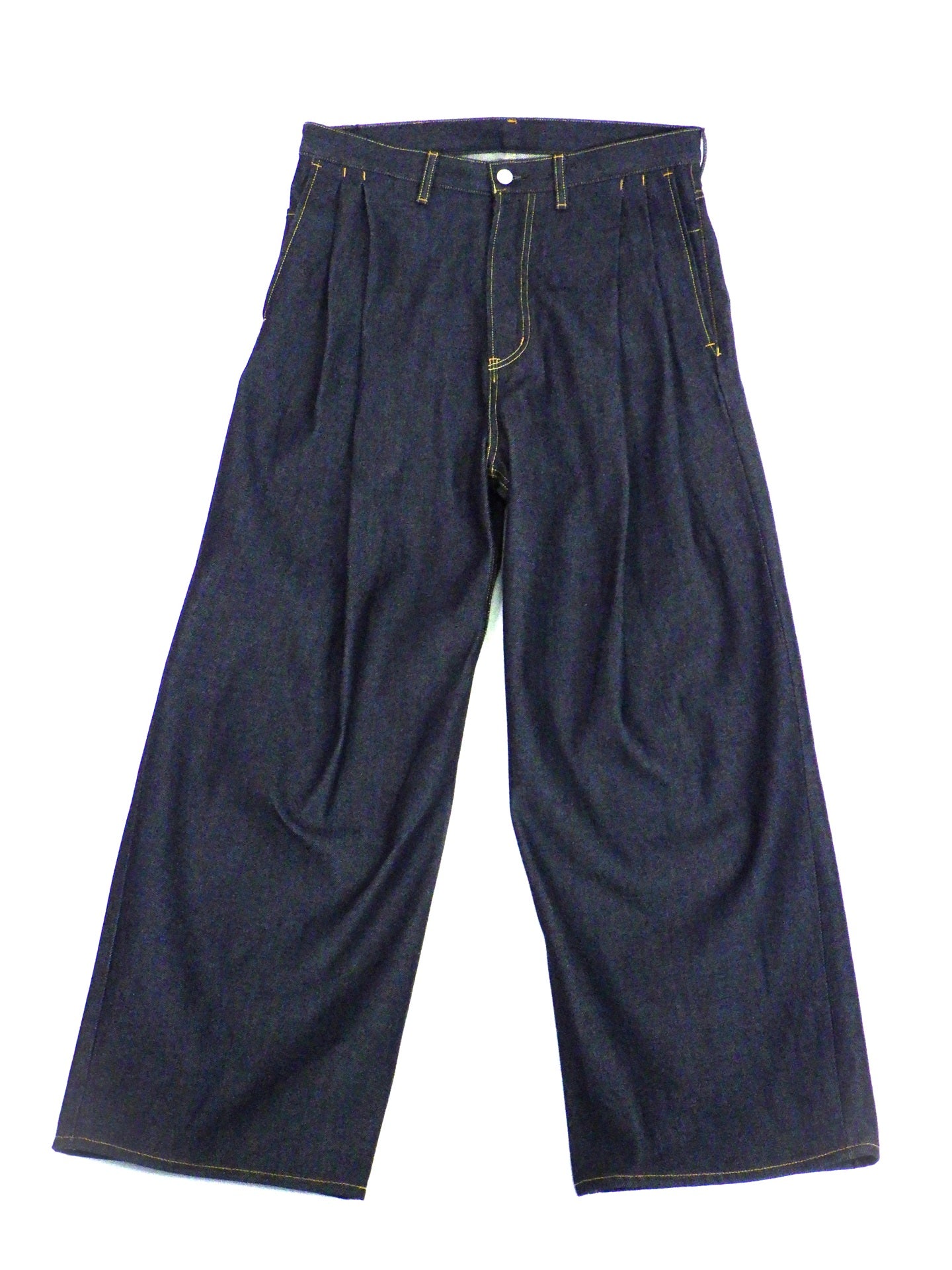 SUBLATIONS　2TUCK WIDE DENIM PANTS -ENTASIS Mk-Ⅱ-　S001401-5