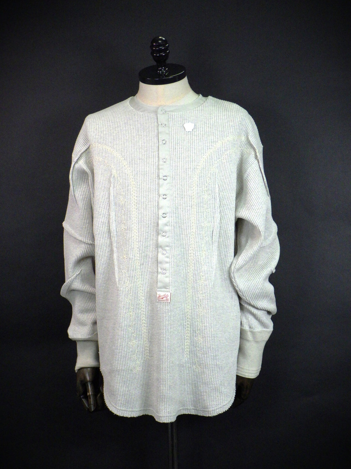 SEVESKIG　Anemone Thermal Henley L/S Tee　CT-SV-NRA-1002-OT